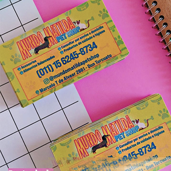 Tarjetas Personales - TU DISEÑO