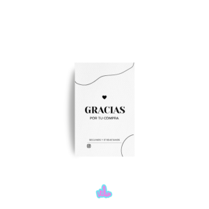 Tarjetas para Emprendedores x30 - GRACIAS