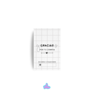 Tarjetas para Emprendedores - GRACIAS v.2 x30