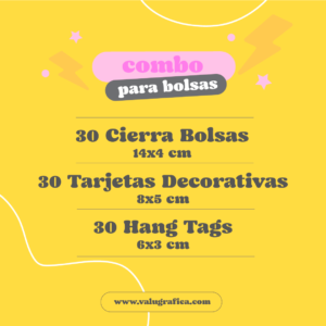 Combo Emprendedor Para Bolsas/Cajas