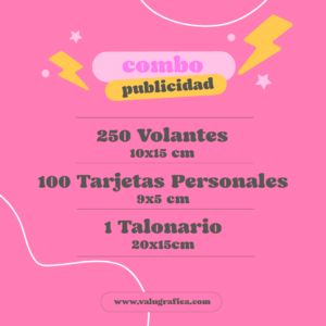 Combo Emprendedor para Publicidad