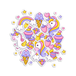 stickers-unicornio-dulce